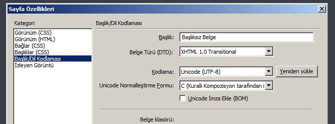 utf 8 bomsuz çözümü